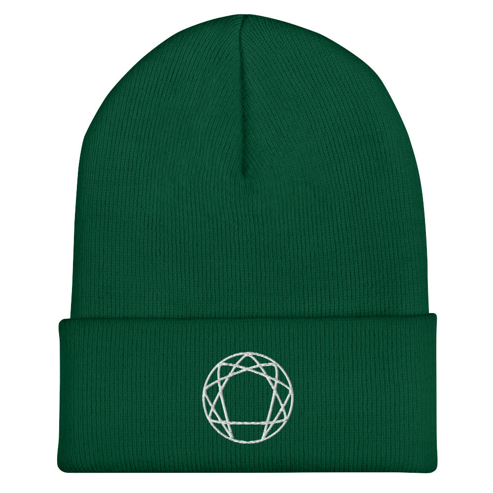 Enneagram Symbol (Embroidered Beanie)
