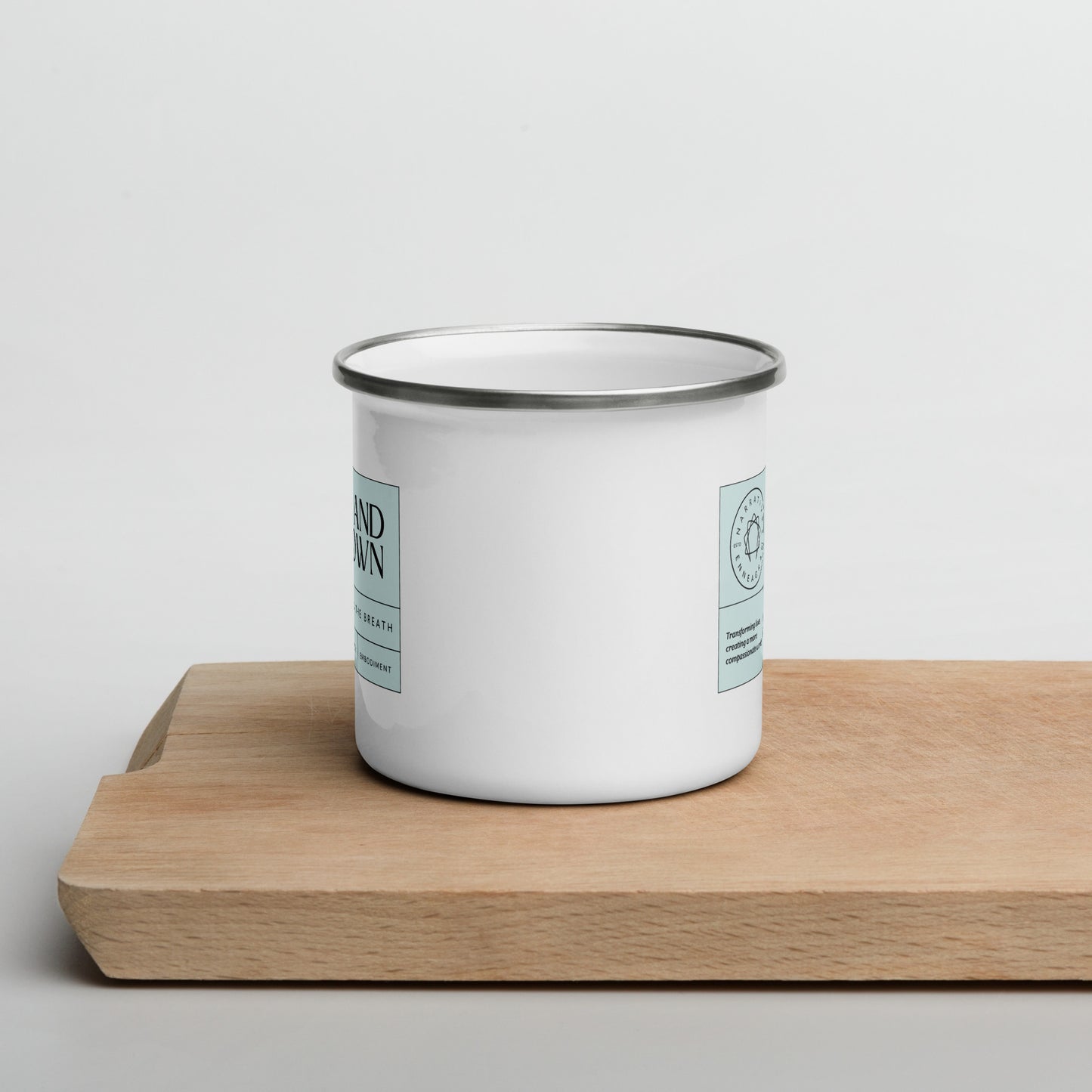 In & Down (Enamel Mug)