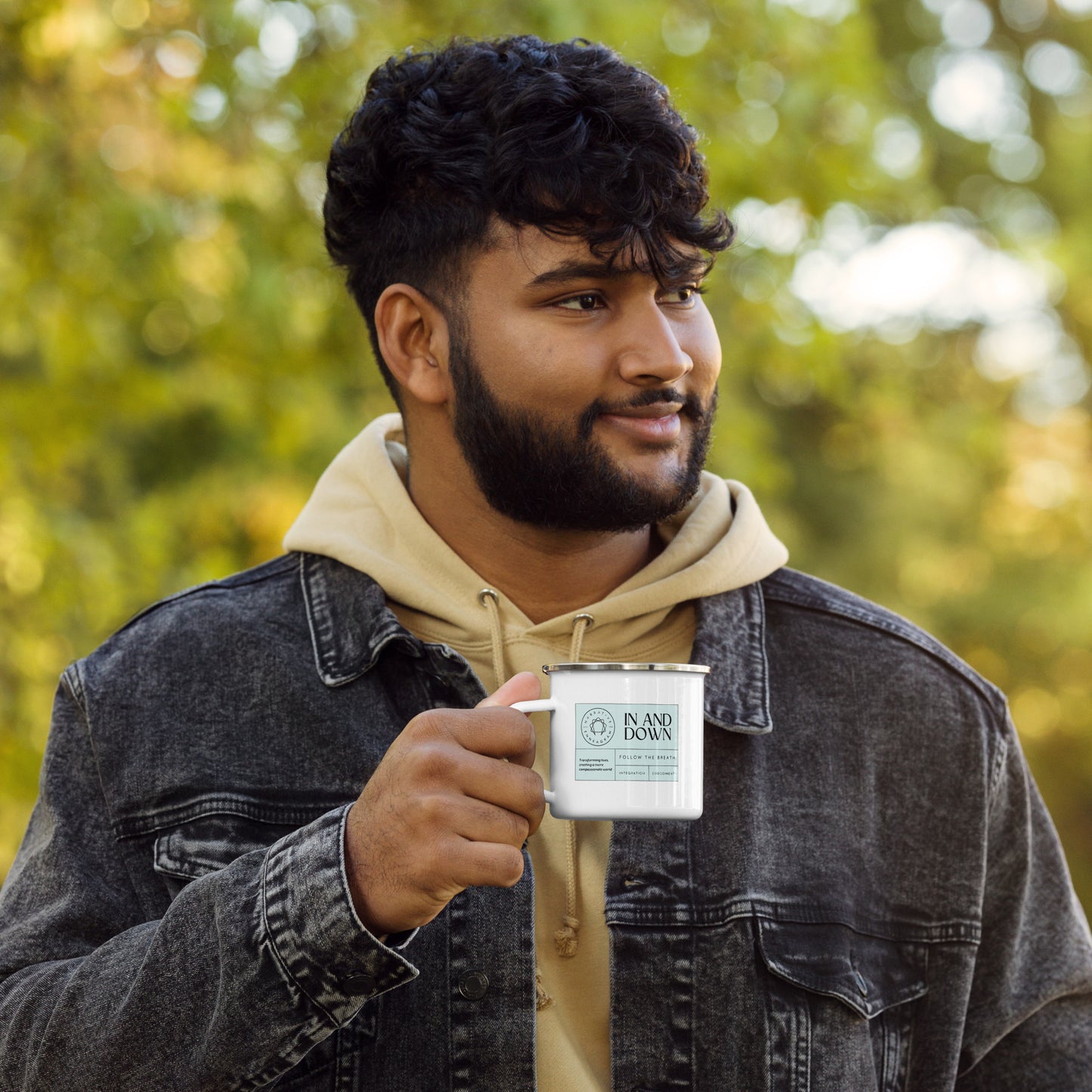 In & Down (Enamel Mug)