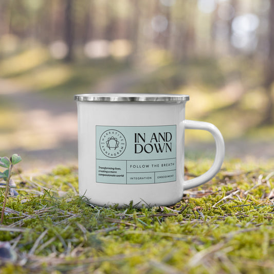 In & Down (Enamel Mug)