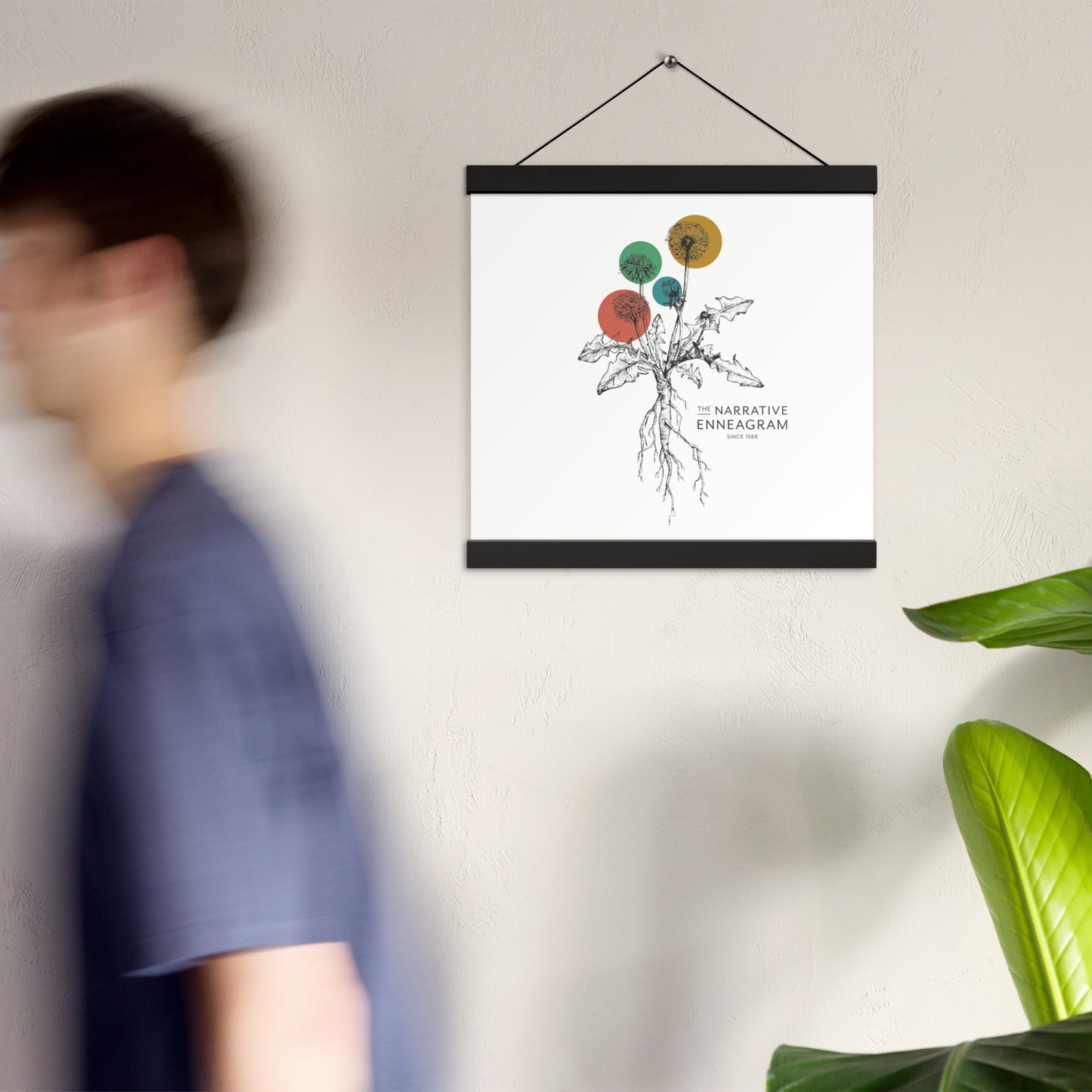 Dandelions (Poster with hangers)