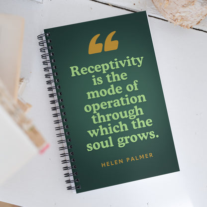 "Receptivity" (Spiral notebook)