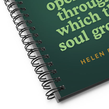 "Receptivity" (Spiral notebook)