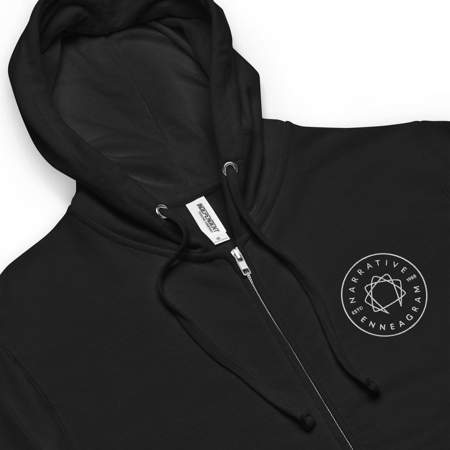 Fleece zip up hoodie
