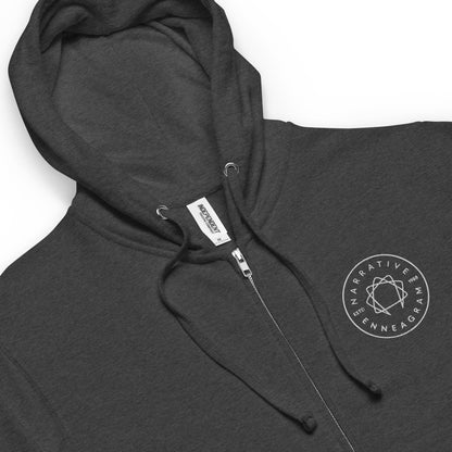 Fleece zip up hoodie