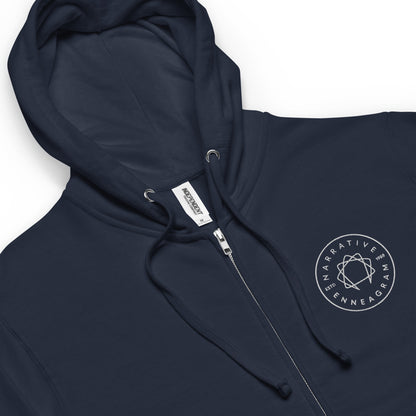 Fleece zip up hoodie