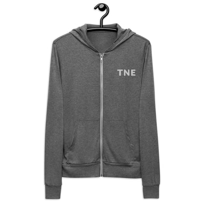 TNE Letters (Unisex zip hoodie)